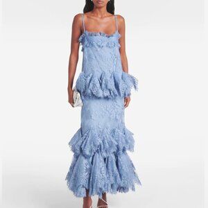 Zimmermann Eden Lace Handkerchief Dress
